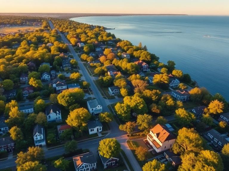 Coastal New England Neighborhood